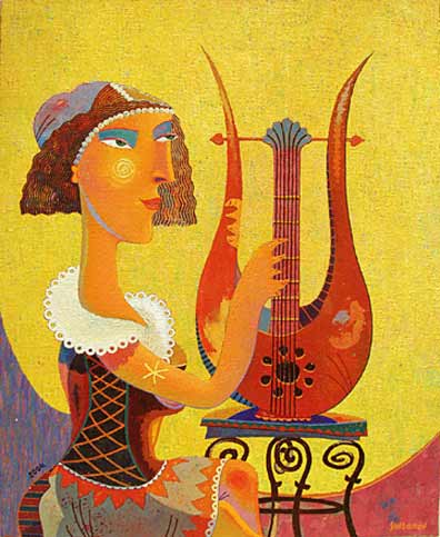 The Lyre Player ("Arlette")